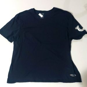 True Religion Mens Navy Blue size Xlg V-neck shirt